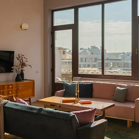 Spacious 3Br Atrium Penthouse, Balcony, Cismigiu Bukarest Exterior foto