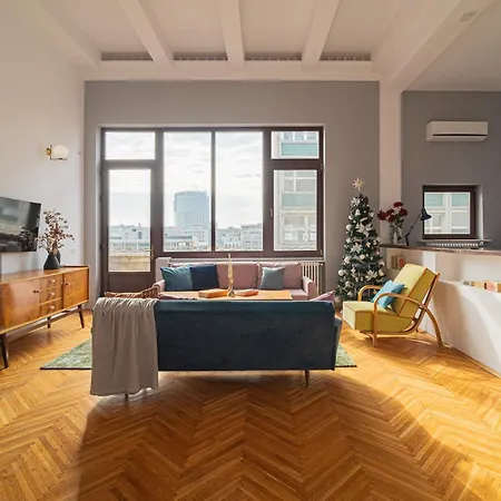 Spacious 3Br Atrium Penthouse, Balcony, Cismigiu Bukarest Exterior foto