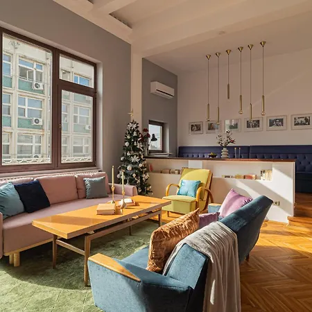 Spacious 3Br Atrium Penthouse, Balcony, Cismigiu Bukarest Exterior foto